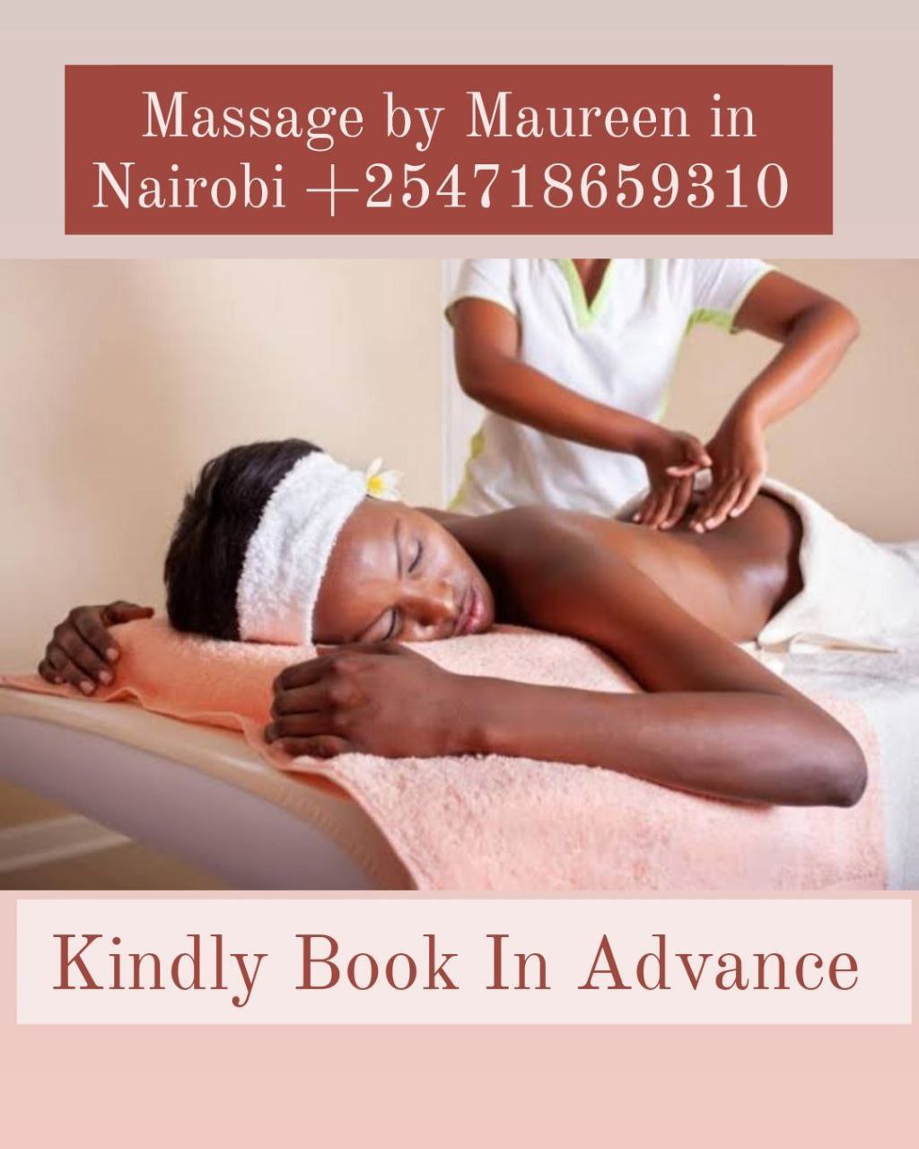 Massage offered within Nairobi +254718659310